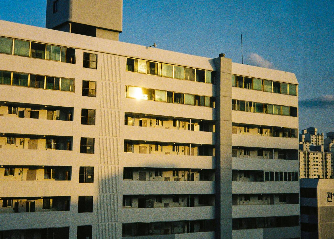 Korean residential building exterior
